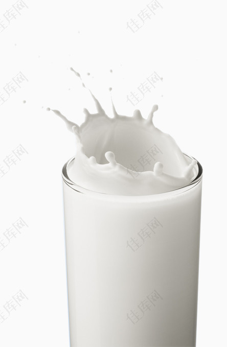 奶茶牛奶被子里的牛奶png