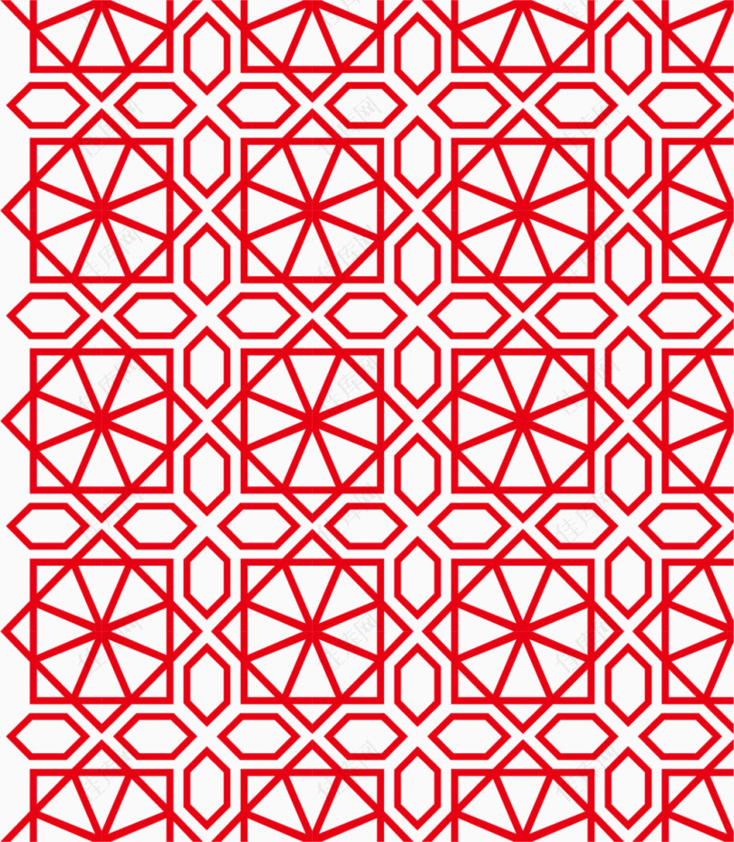 红色方格做旧纹理素材