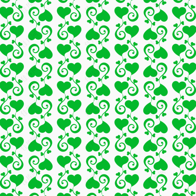 绿色花纹集合