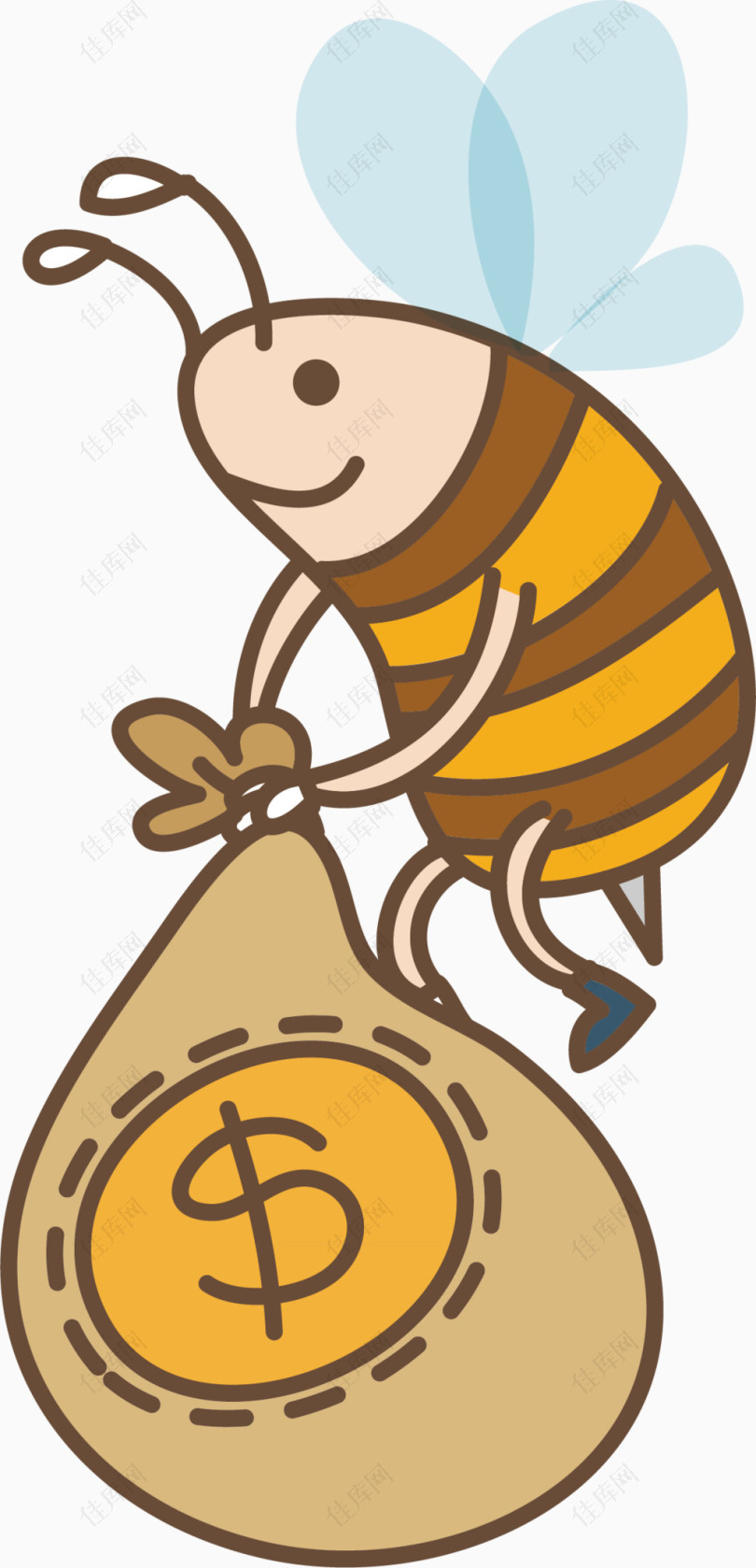 勤劳的蜜蜂