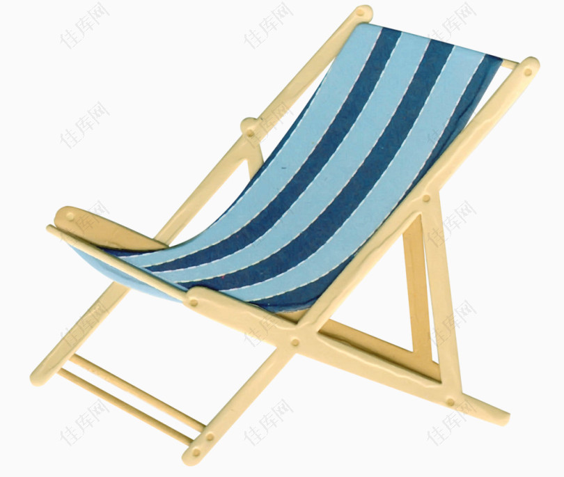 漂浮沙滩椅子素材