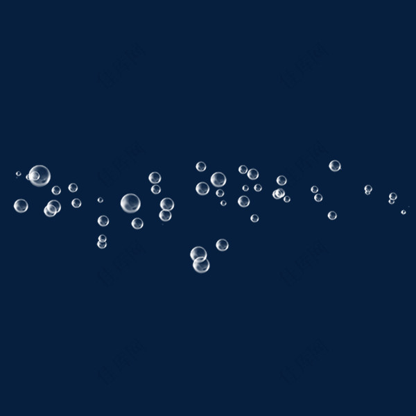漂浮的水泡