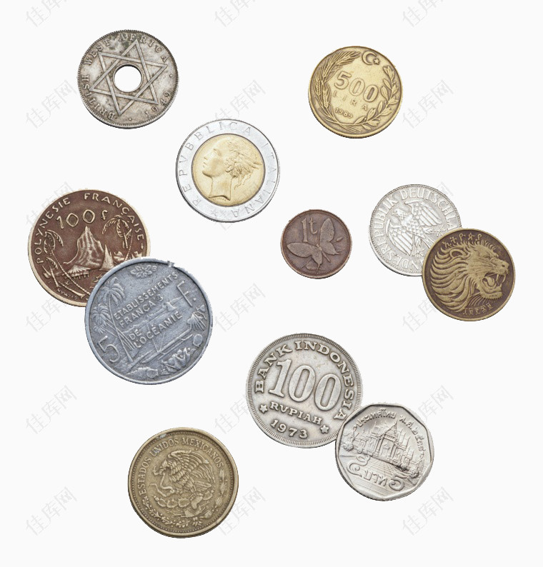 硬币钱币图片