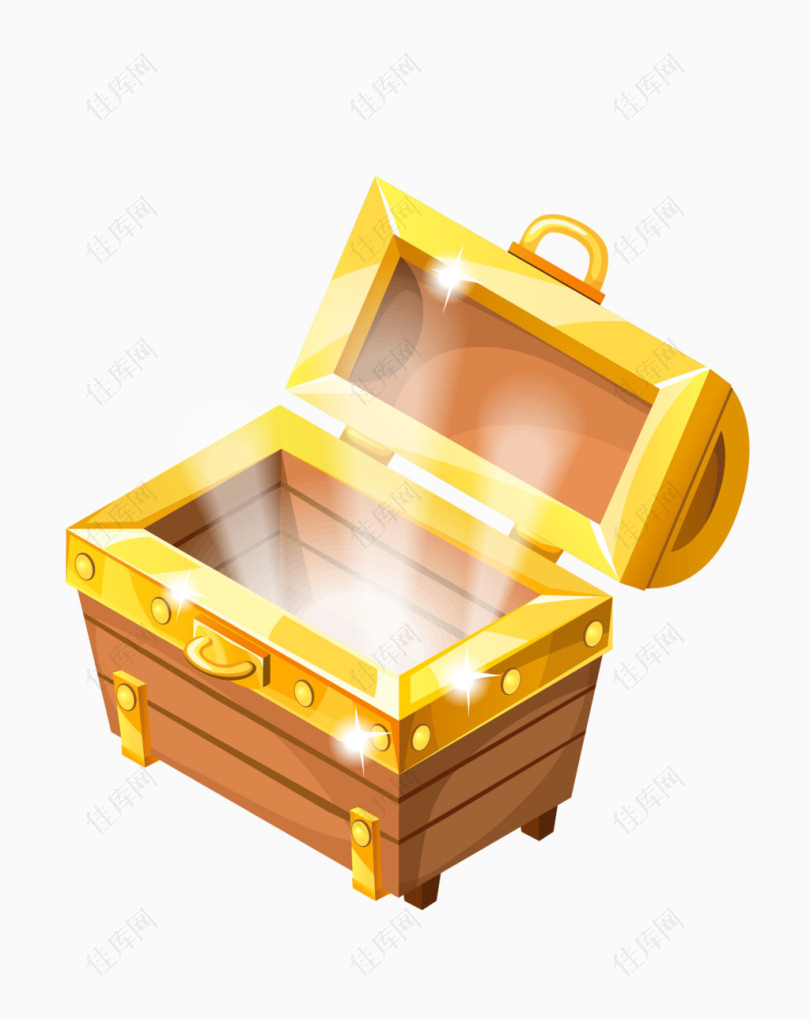金色箱子