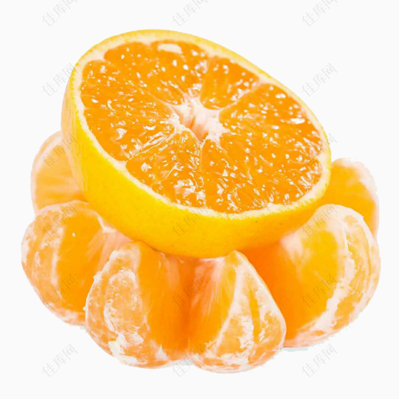 新鲜的橘子