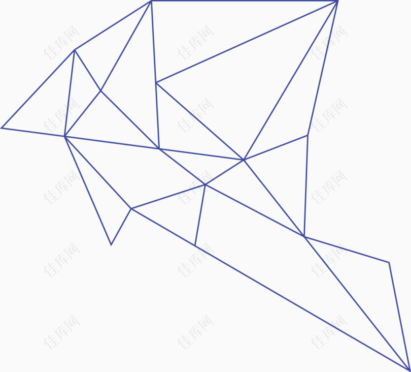 几何三角菱形背景图案图片