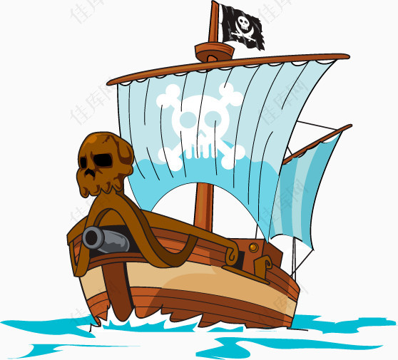 海盗船只
