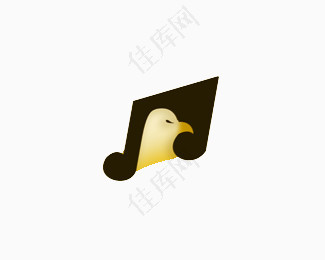 小鸟与音乐符号