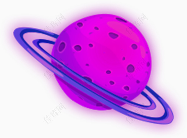 紫色地球