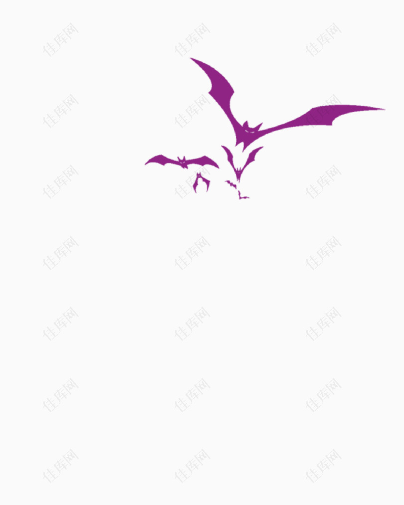 紫色蝙蝠