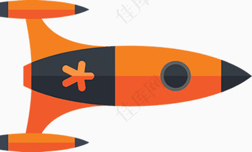 橙色的火箭