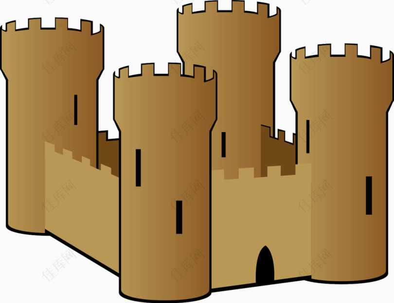 棕色的城堡