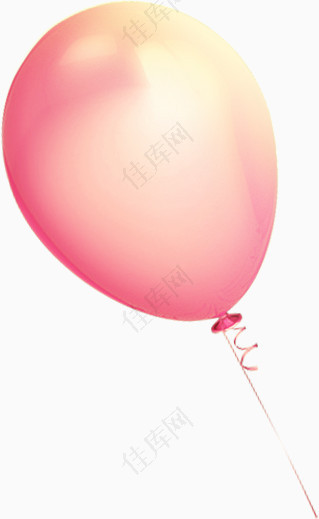 粉色告白气球