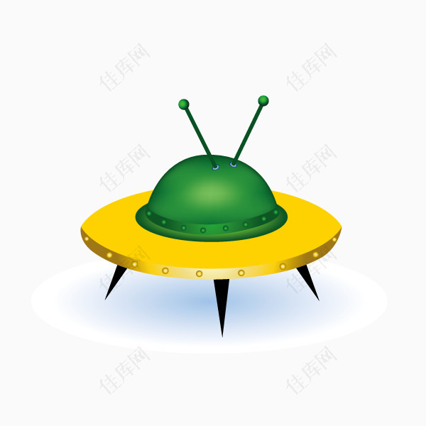UFO星系星系绿