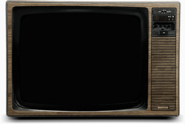 中国老式电视机素材
