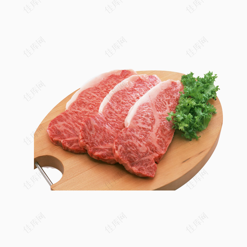 砧板上的肉PNG元素