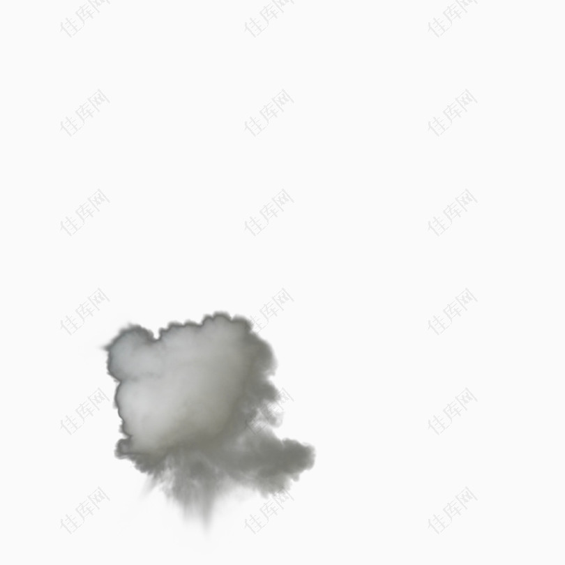 爆炸云雾