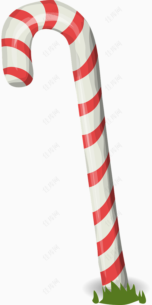 圣诞节拐杖