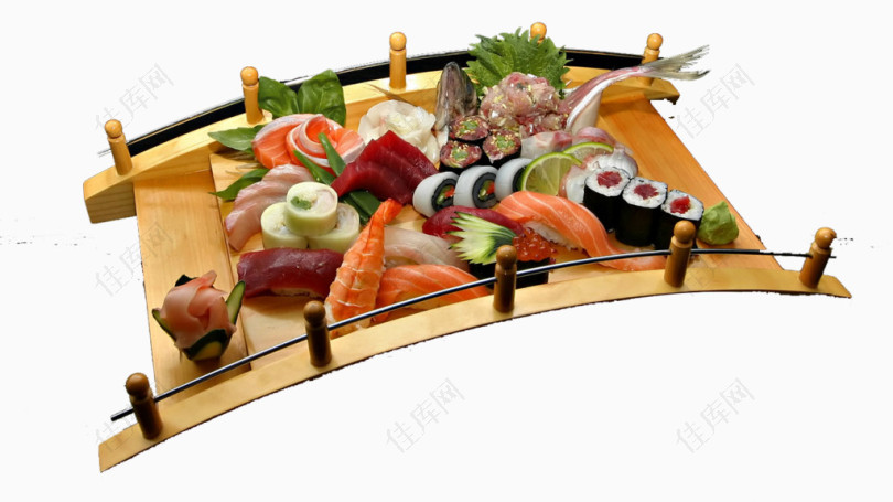 日本料理三文鱼拼盘