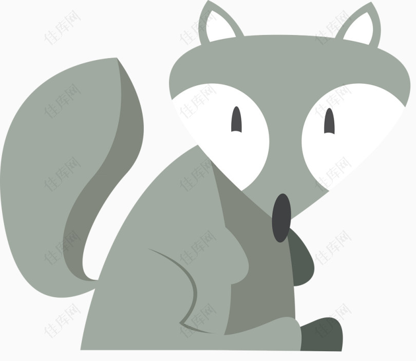 灰色狐狸设计