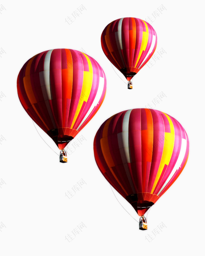 氢气球漂浮素材