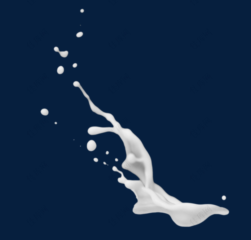 动感牛奶液体滤色模式