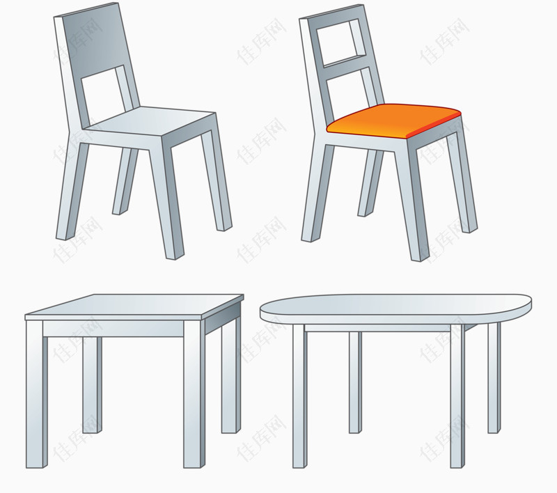 椅子桌子