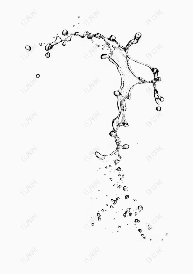 水滴png元素图片素材 佳库网