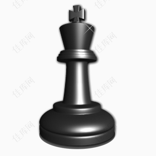 手绘立体国际象棋