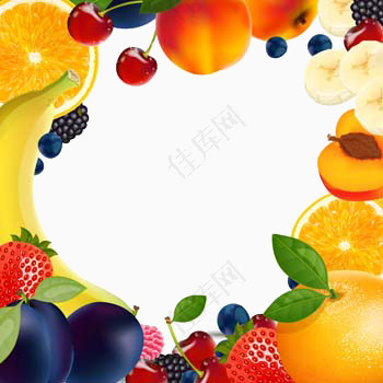 水果背景素材图片