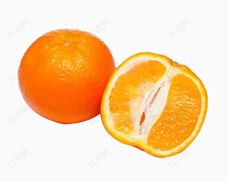 新鲜橘子
