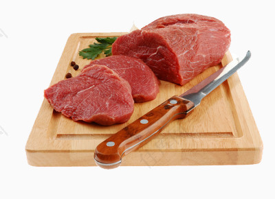 菜板上的牛肉