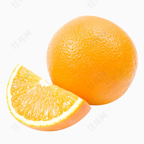 橙子成熟橙色果实