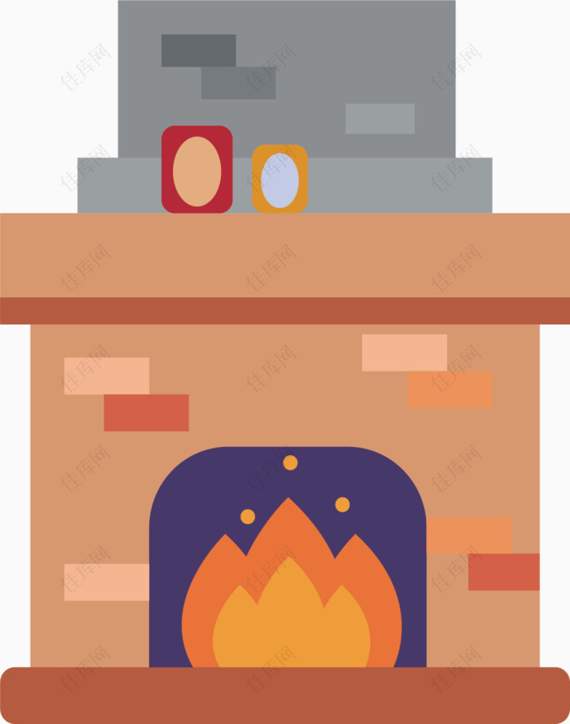 欧式火炉壁炉