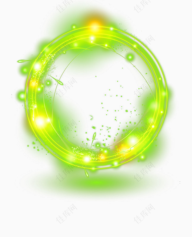 绿色光环