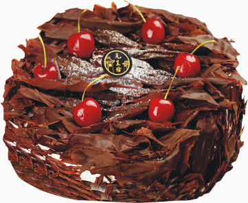 诱人的黑森林蛋糕