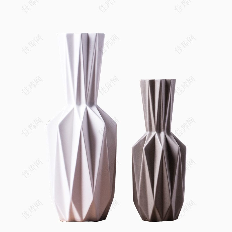 陶瓷花瓶摆件折纸花艺