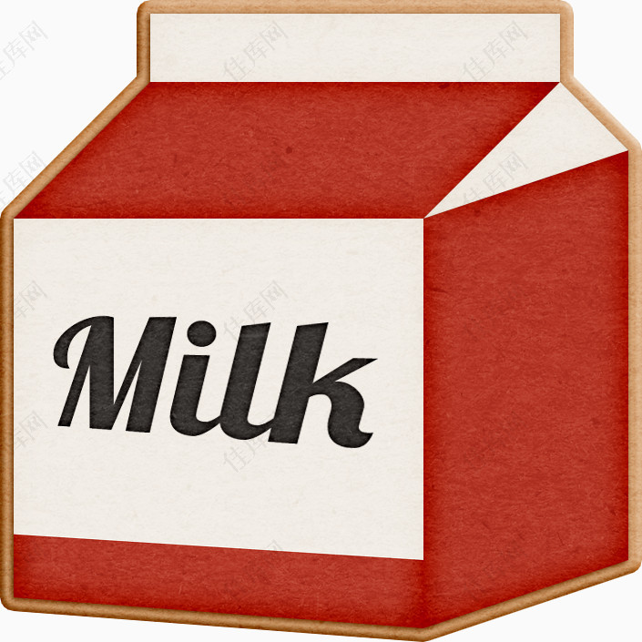 牛奶盒贴图