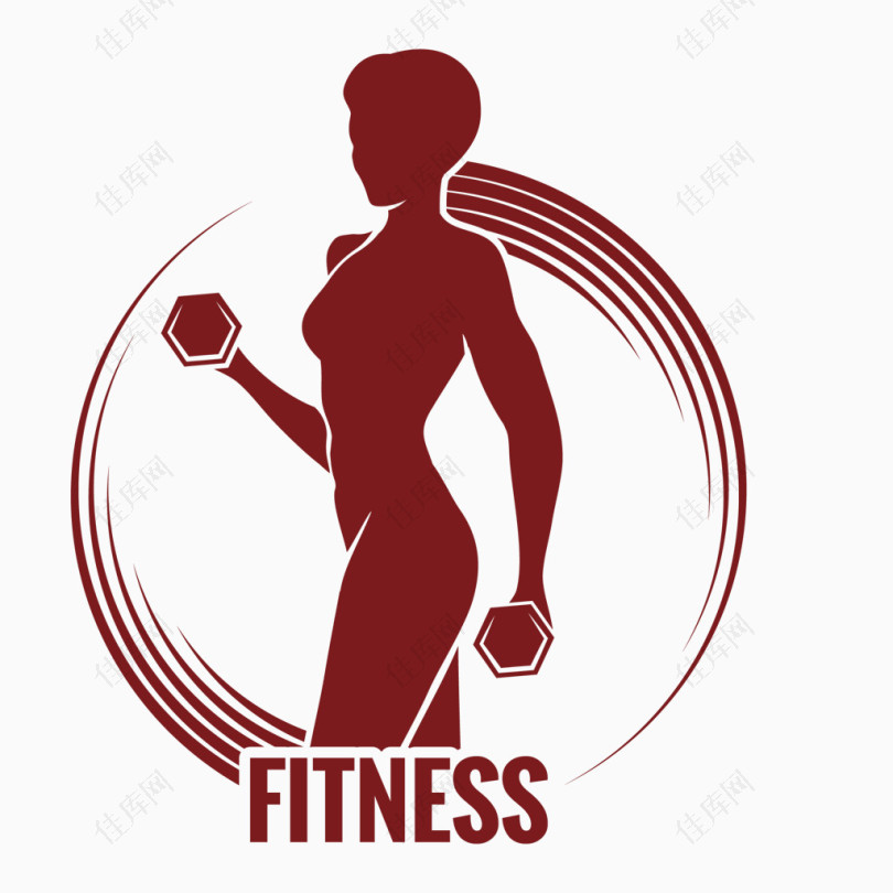 健身房logo