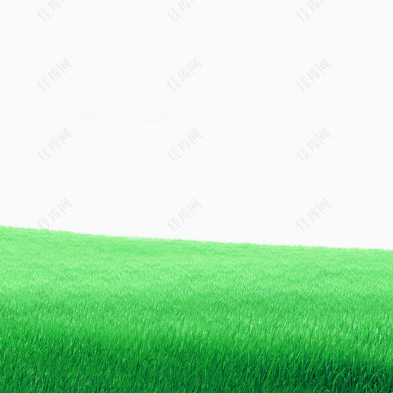 绿色梦幻草地边框纹理