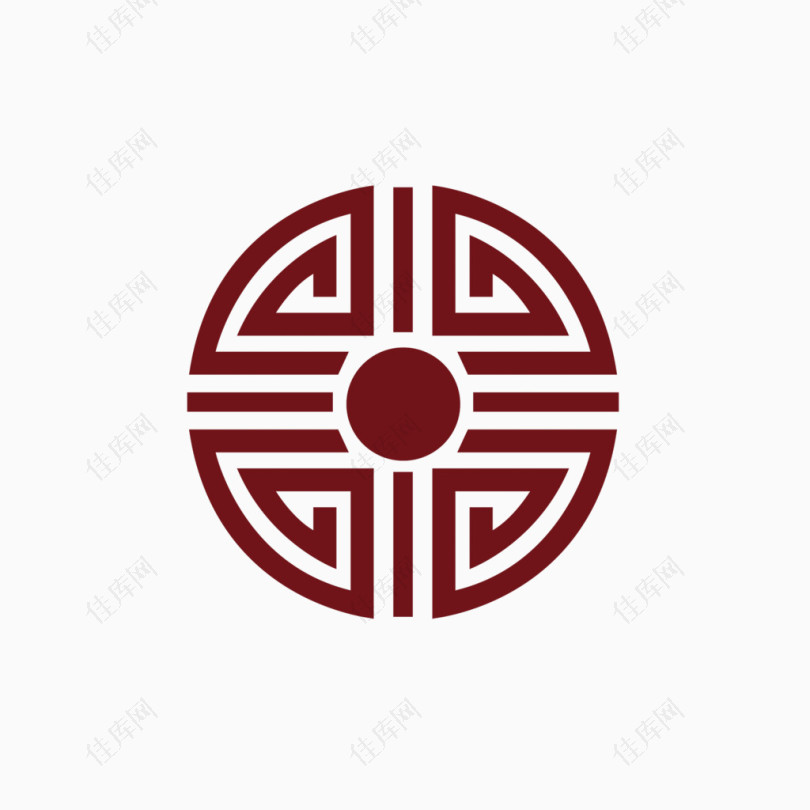 中国传统装饰回字纹