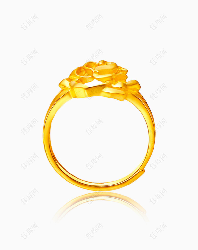 戒指图案首饰素材黄金戒指