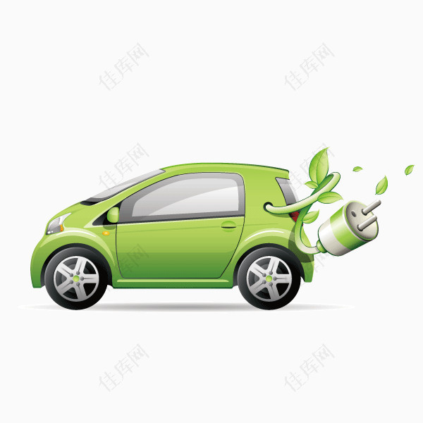 绿色新能源环保汽车