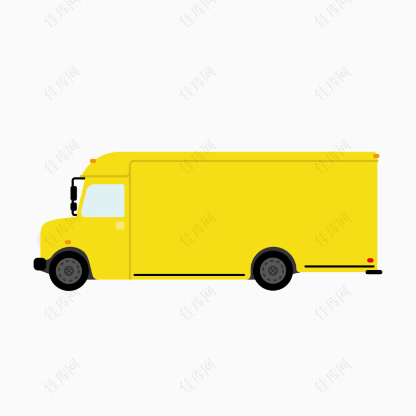 黄色货车