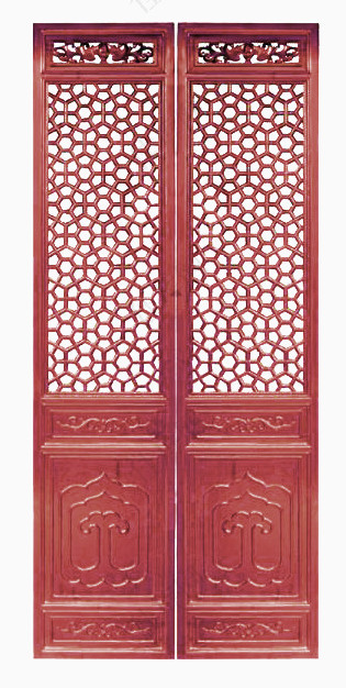 中国风古典木框边纹理