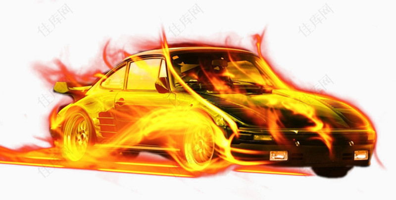 汽车火焰