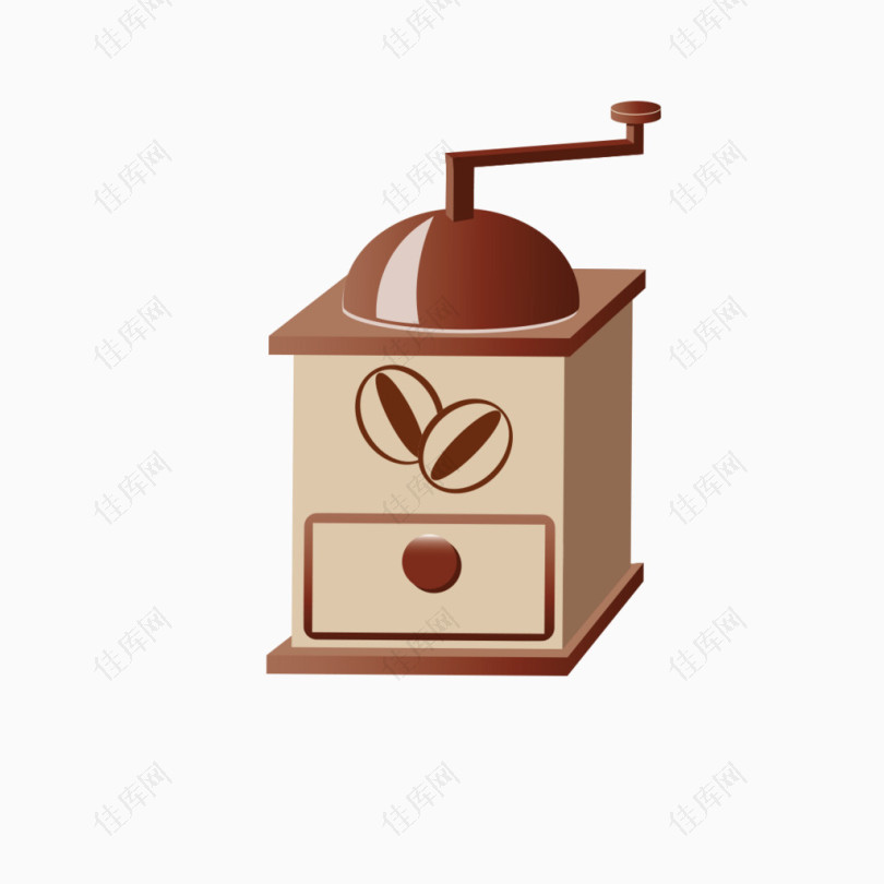 咖啡豆制作图形