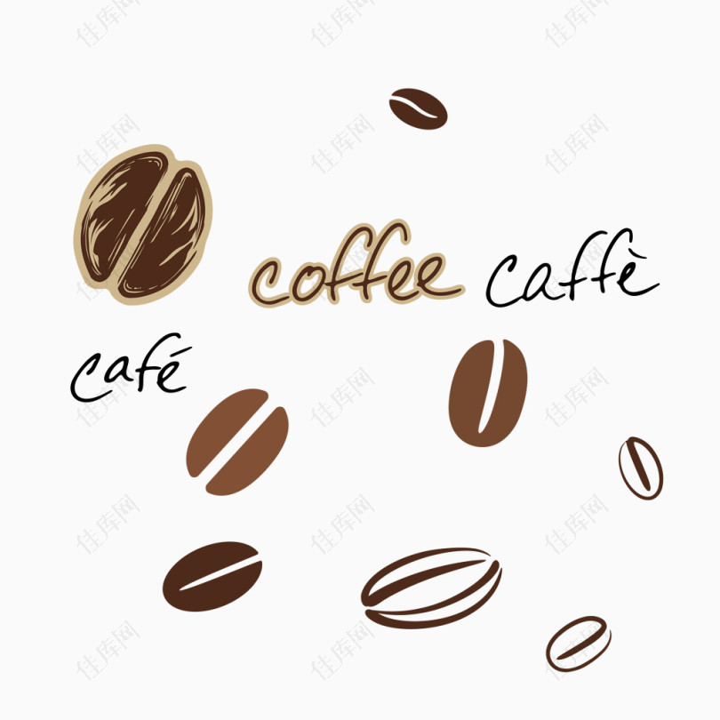 各种咖啡豆